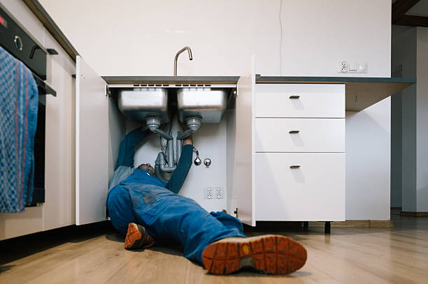 Professional Drain Cleaning technician working in Bolivia, NC